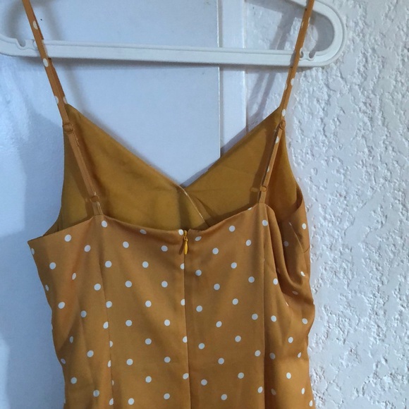 Yellow polka dot dress - Picture 5 of 8